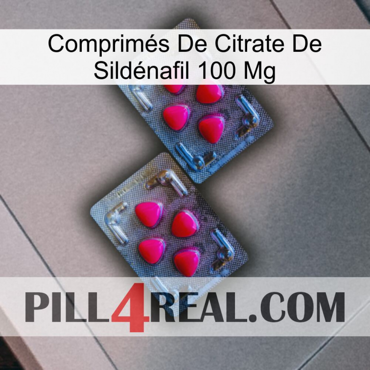 Comprimés De Citrate De Sildénafil 100 Mg 14